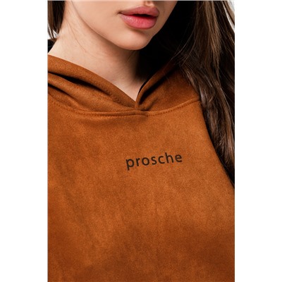 Свитшот 4 оверсайз короткий