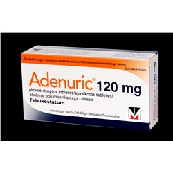 ADENURIC 120 MG 28 FILM KAPLI TABLET