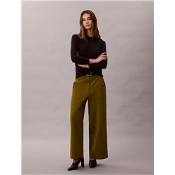 Cropped Utility Pants