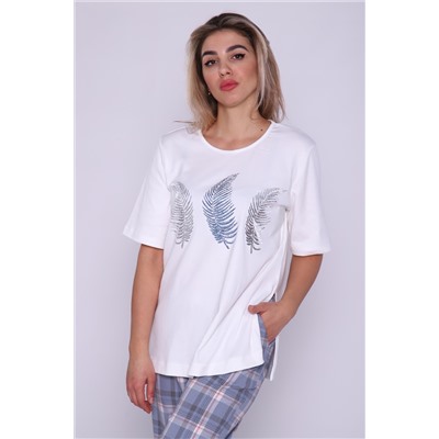 Футболка женская белая 97