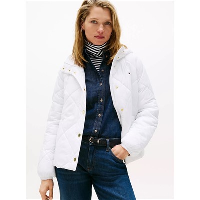 Hooded Quilted Jacket