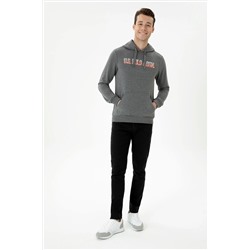 Erkek Antrasit Melanj Sweatshirt