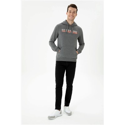 Erkek Antrasit Melanj Sweatshirt