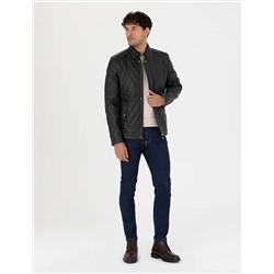 Kahverengi Deri Ceket