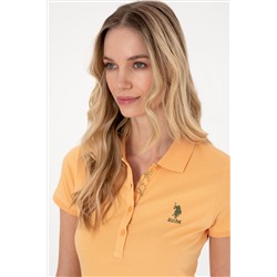 Kadın Kavun Basic Polo Yaka Tişört