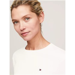 Tommy Hilfiger Slim Fit Ribbed Crewneck T-Shirt