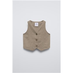 TEXTURED WAISTCOAT