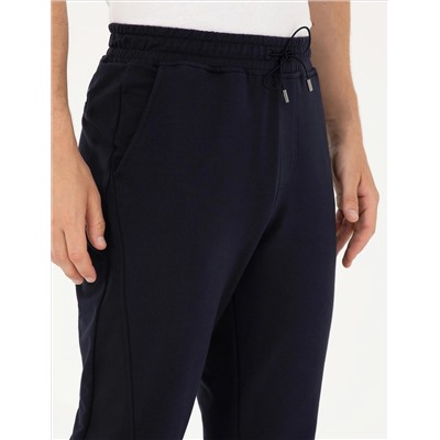 Lacivert Slim Fit Eşofman Altı