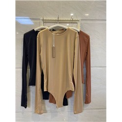 Женское боди с длинными рукавами и  утягивающим эффектом  СКИМ*С