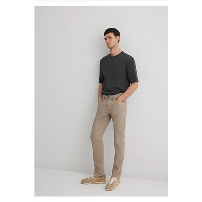 Mavi Marcus Bej Comfort Gabardin Pantolon 0035186566