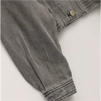 Джинсовая куртка для девочек 6-9 лет