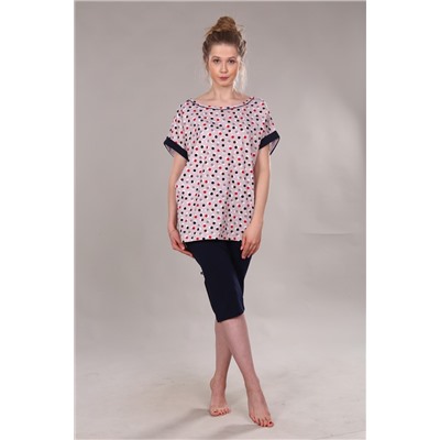 Пижама женская с бриджами ТК-275