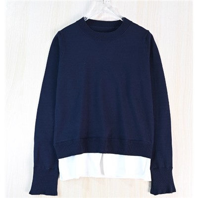 Вязаный свитер из двух частей КО*С