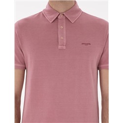 Gül Kurusu Slim Fit Tişört