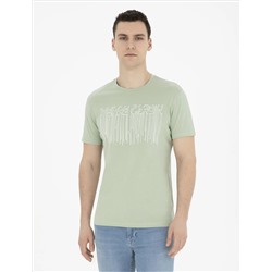 Yeşil Slim Fit Tişört