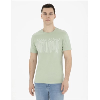 Yeşil Slim Fit Tişört
