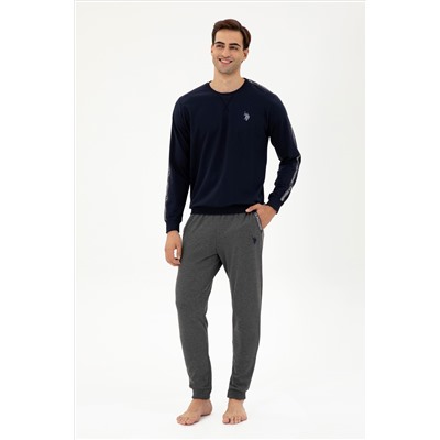 Erkek Lacivert Pijama Takımı