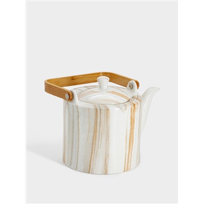 Чайник заварочный, 0,8 л, фарфор P, The Royal Marble
