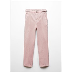Jeans slouchy cintruón vuelta