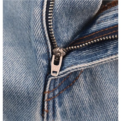 Женские хлопковые джинсы с высокой талией