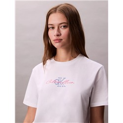 New Arrival Script Logo Graphic Classic T-Shirt