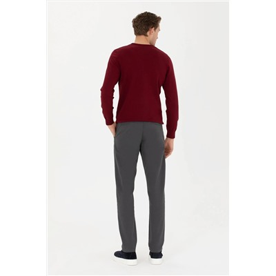 Erkek Antrasit Kanvas Pantolon