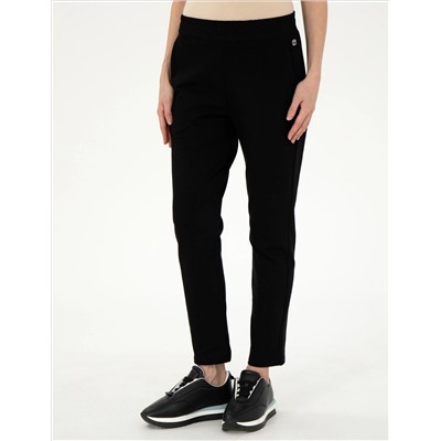 Siyah Regular Fit Eşofman Altı