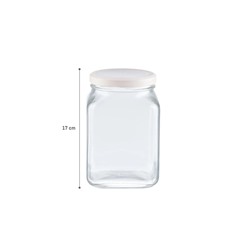 Delit Kare Cam Kavanoz - 1600 ml