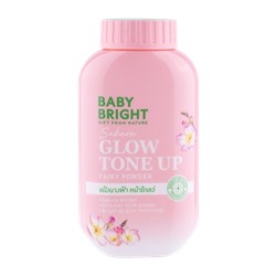 Пудра для придания коже сияния и эффекта выравнивания тона. Baby Bright Sakura Glow Tone Up Fairy Powder 50 g