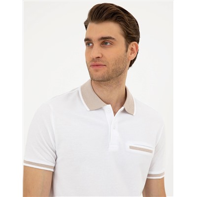Beyaz Slim Fit Tişört