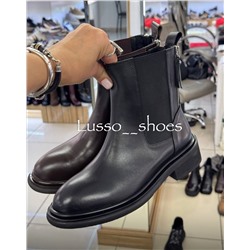 Ботинки коричневые