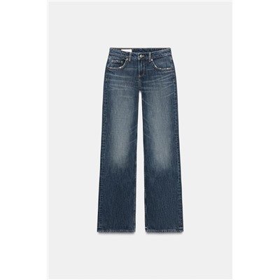 TRF WIDE-LEG LOW-RISE JEANS