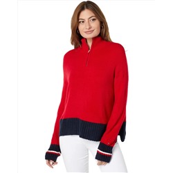 Tommy Hilfiger  Color-Block 1/2 Zip Sweater