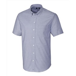 Cutter & Buck Men's Big & Tall Short Sleeves Stretch Oxford Shirt