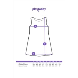 Сарафан PLAYTODAY, 1124739