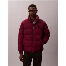 Chenille Monogram Puffer Jacket
