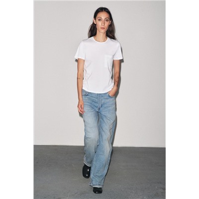 MERCERISED COTTON T-SHIRT