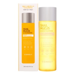 CONSLY Snail Mucus &amp; Niacinamide Repair Toner-Essence Восстанавливающий тонер-эссенция с муцином улитки и ниацинамидом 200мл