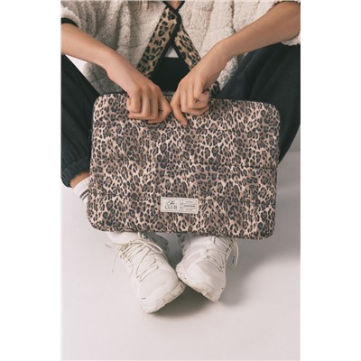 Funda ordenador nylon animal print
