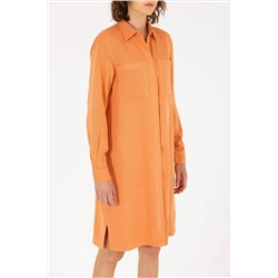 Kadın Kiremit Dokuma Elbise