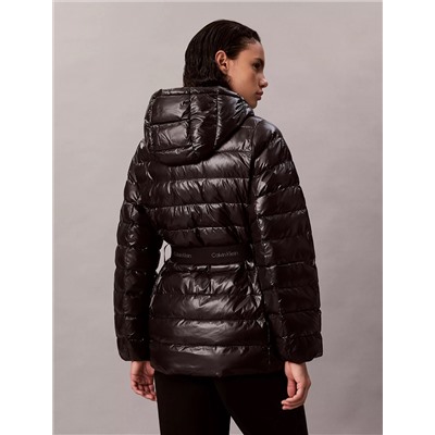 Belted Puffer Jacket