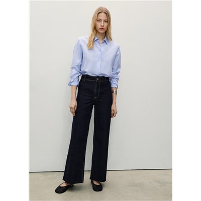 Jeans Catherin culotte rinse wash