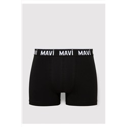 Mavi 3lü Baskılı Boxer 0911219-900