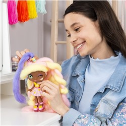 Candylocks, 7-Inch Lacey Lemonade, Sugar Style Deluxe Scented Collectible Doll with Accessories