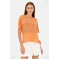 Kadın Kiremit Tişört