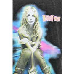 ©BRITNEY SPEARS FADED-EFFECT T-SHIRT