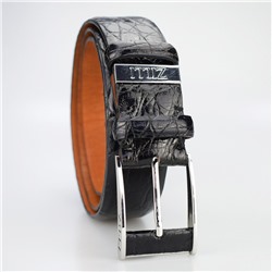 Ремень из кожи крокодила 40 мм