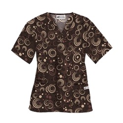 UA Total Eclipse Espresso Scrub Top