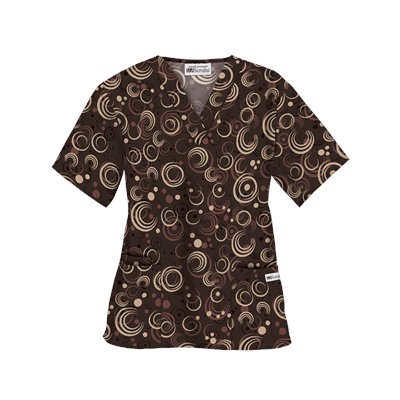 UA Total Eclipse Espresso Scrub Top