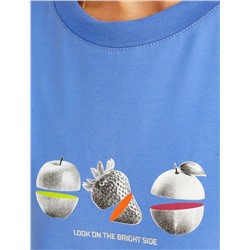 Футболка из премиального хлопка с авторским принтом